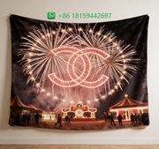 Chanel Throw Blankets